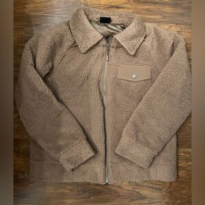 32 Degrees Teddy Bomber Jacket Size L